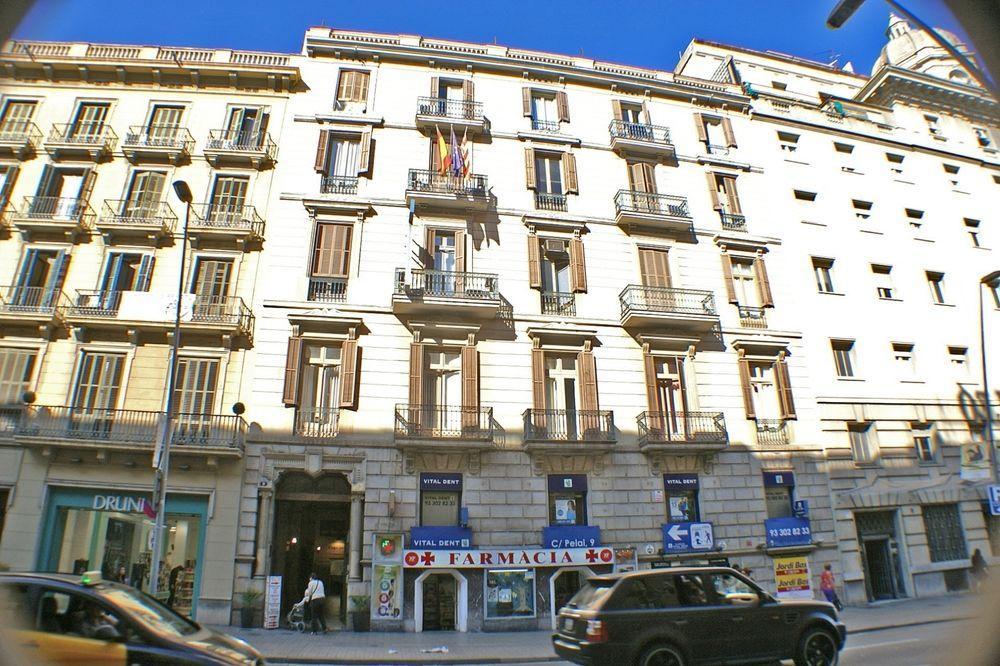 Hotel Pelayo Barcelona Exteriör bild